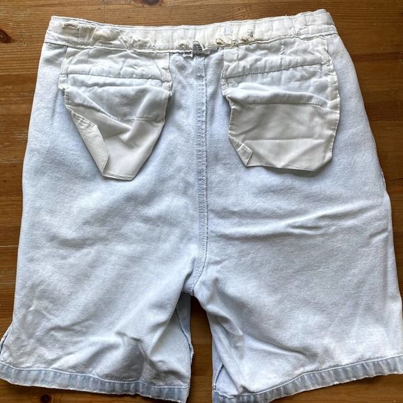 BUGLE BOY MEN Lightwashed Jean Denim Cotton Shorts - Picture 9 of 10